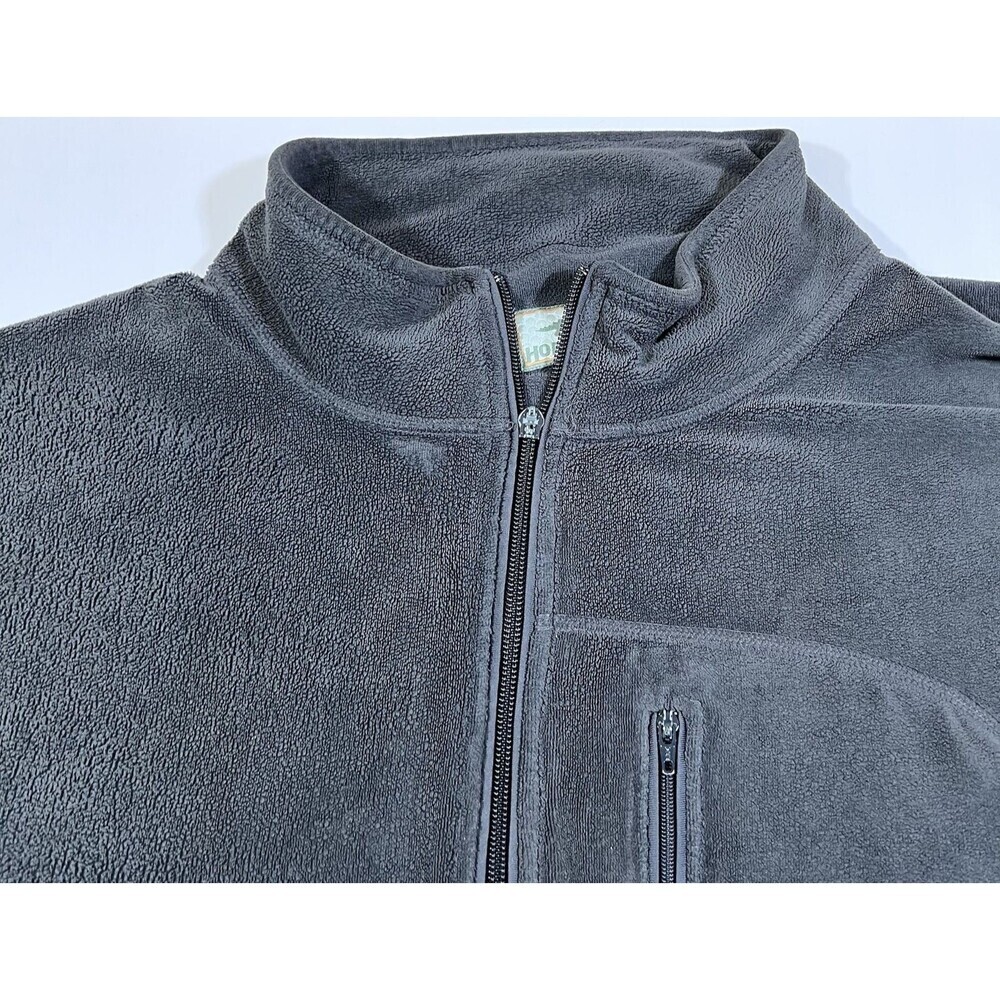 Horny Toad Grey Full Zip Fleece Lightweight Soft Jacket Men's Size XL - Picture 5 of 11